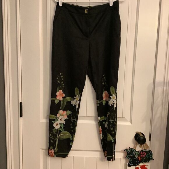 Ted Baker London Floral Pants - Picture 1 of 6